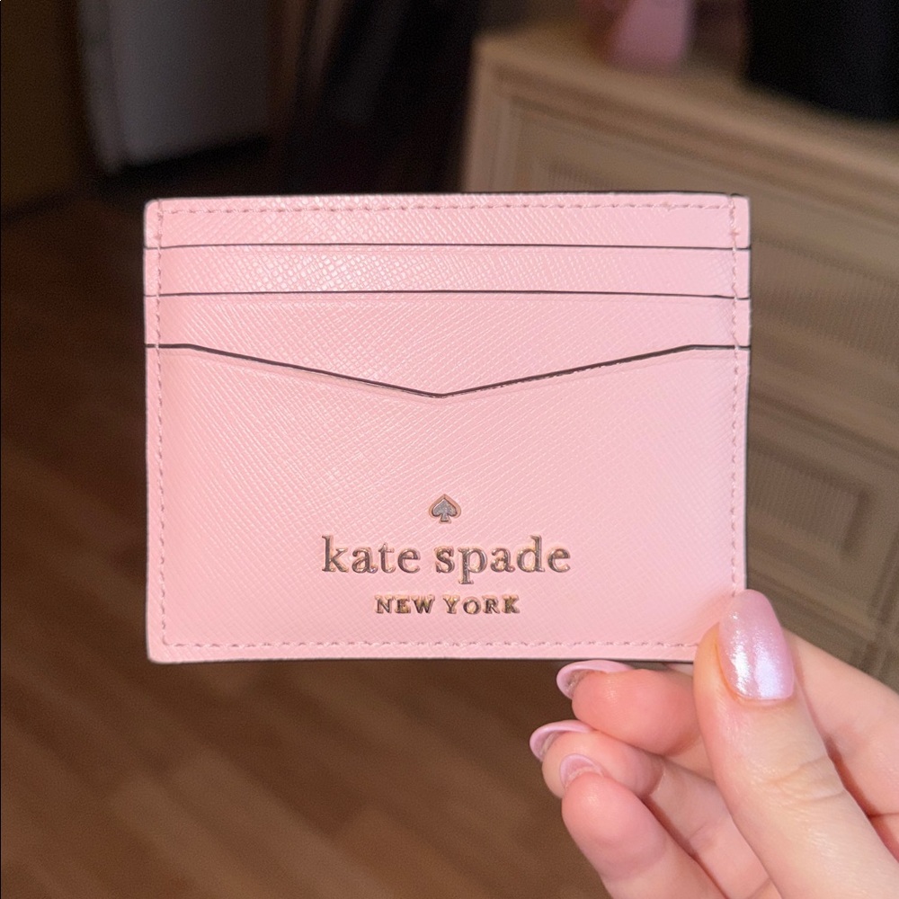 Kate spade pink cardholder